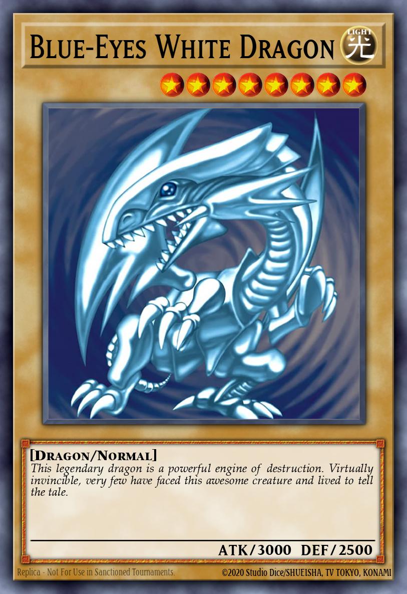 Yu-Gi-Oh! Blauäugiger weißer Drache